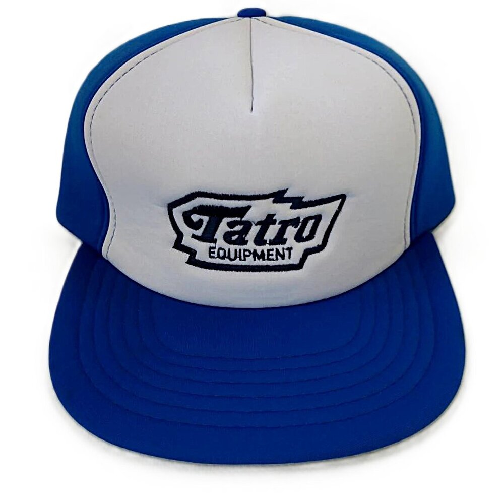 Vintage Trucker Hat Tatro Equipment Fullback Snapback Cap